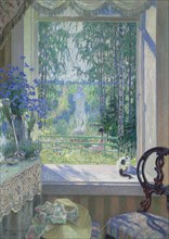 Open window onto a garden , 1911.