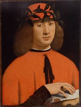 Portrait of the poet Girolamo Casio (1464-1533), c. 1490-1499.