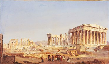 The Parthenon, 1843.