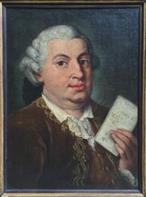 Portrait of Carlo Goldoni (1707-1793).