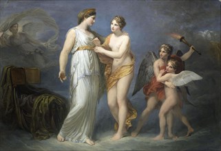 Venus Fastens the Girdle for Juno, c. 1811.