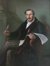 Portrait of the composer Gaetano Donizetti (1797-1848).