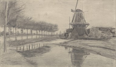 Windmill De Oranjeboom, Dordrecht, 1881.