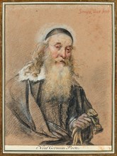 Portrait of the poet Louis de Neufgermain (1574-1662).