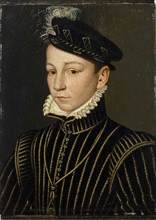 Portrait of King Charles IX of France (1550-1574), 1561.