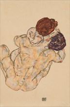 Man and Woman (Embrace), 1917.