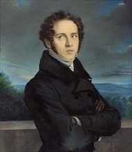 Portrait of the composer Vincenzo Bellini (1801-1835), c. 1830.
