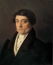 Portrait of the composer Gioachino Antonio Rossini (1792-1868), c. 1830.