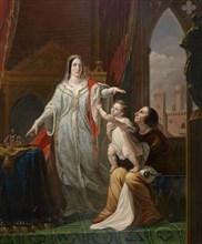 Queen Constance securing for her son Frederick the Crown of Sicily.