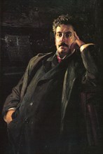 Portrait of the Composer Giacomo Puccini (1858-1924), 1903.