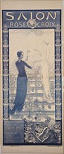 Poster for the First Salon de la Rose + Croix, 1892.