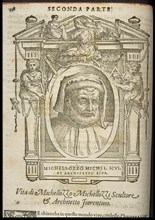 Michelozzo di Bartolomeo Michelozzi. From: Giorgio Vasari, The Lives of the Most Excellent Italian P