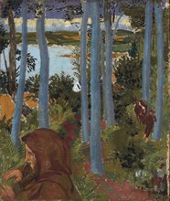Landscape with Hooded Man, 1903.