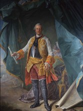 Portrait of Prince Charles Alexander of Lorraine (1712-1780), Mid of the 18th cen..