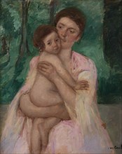 Woman with a Child in Her Arms, c. 1914.