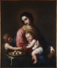Virgin and child with John the Baptist as a Boy, ca 1659.