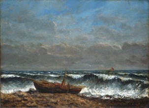 La Vague (The Wave), c. 1870.