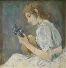 Femme à la Mandoline (Girl with Mandolin), 1889.