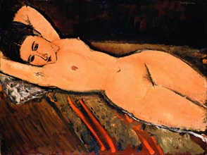 Nude lying (Nu couché), 1916.