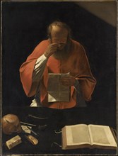 Saint Jerome reading, c. 1650.