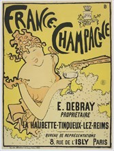 France - Champagne , 1891.