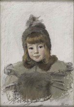Portrait of a little girl, c. 1898.