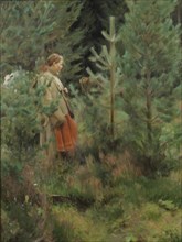 Herdsmaid (Vallkulla), 1908.