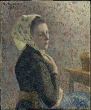 Femme au fichu vert (Woman with green scarf) , 1893.