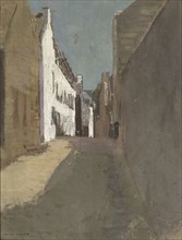 Rue à Douarnenez, c. 1880.