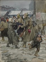 Free trade in Petrograd, 1922.