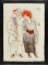 Verkommenes Paar (Couple mauvais genre), 1905.