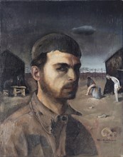Self-Portrait in the Camp, 1940.