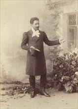 Nikolay Figner (1857-1918) as Lensky in opera Eugene Onegin by Pyotr Tchaikovsky, 1880s.