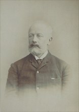 Portrait of the composer Pyotr Ilyich Tchaikovsky (1840-1893), End of 1880s.