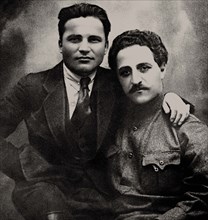 Sergei Kirov (1886-1934) and Sergo Ordzhonikidze (1886-1937), 1922.