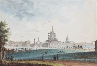 The Smolny Convent in Saint Petersburg, 1790s.