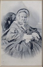 Portrait of Varvara Petrovna Turgeneva (1787-1850), née Lutovinova, Mid of the 19th cen..