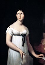Portrait of the opera singer Giuditta Pasta (1798-1865), née Negri, ca 1821.