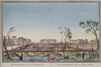 Tsarina's Meadow (Tsaritsyn Lug) in Saint Petersburg, 1814.