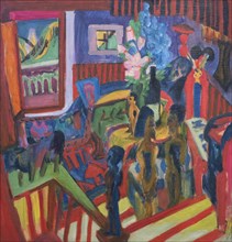 Corner of the studio, 1920. Creator: Kirchner, Ernst Ludwig (1880-1938).