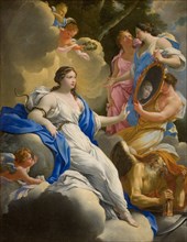 Allegory of Prudence, 1645. Creator: Vouet, Simon (1590-1649).