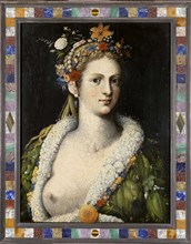Flora meretrix, ca 1590. Creator: Arcimboldo, Giuseppe (1527-1593).