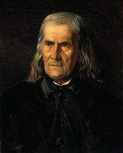 Portrait of Friedrich Rückert (1788-1866), 1864. Creator: Froriep, Bertha (1833-1920).