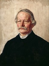 Portrait of Gustav Freytag (1816-1895), 1886-1887. Creator: Stauffer-Bern, Karl (1857-1891).