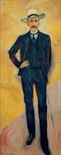 Portrait of Harry Graf Kessler (1868-1937), 1906. Creator: Munch, Edvard (1863-1944).