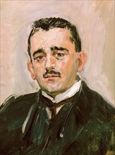 Portrait of Bruno Cassirer (1872-1941), 1911. Creator: Slevogt, Max (1868-1932).