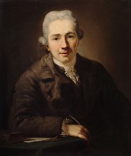 The philosopher and writer Johann Jakob Engel (1741-1802), 1773. Creator: Graff, Anton (1736-1813).