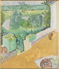 Dog on the terrace (Chien sur la terrasse), 1917. Creator: Bonnard, Pierre (1867-1947).