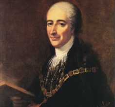Portrait of Maximilian Joseph Count von Montgelas (1759-1838), 1806. Creator: Hauber, Joseph, after (1766-1834).