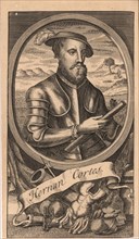 Portrait of Hernán Cortés (1485-1547), 1741. Creator: Anonymous.